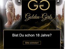 Tablet Screenshot of golden-girls.ch